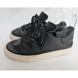 Sam Edelman Womens Sz 7.5 M Poppy Black Fashion Sneakers Shoes